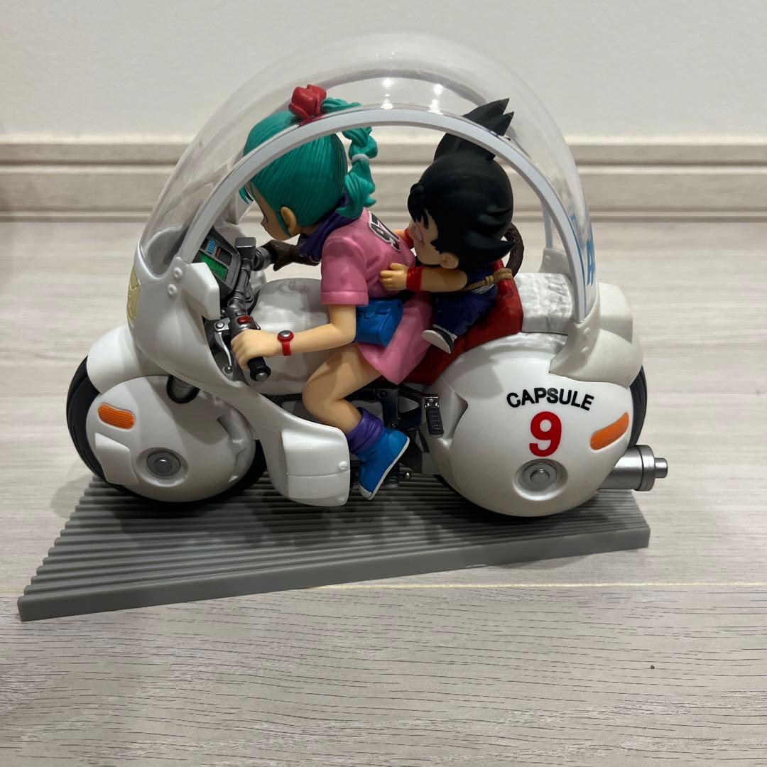 ドラゴンボール　一番くじ　孫悟空&ブルマ　バイクフィギュア　国内正規品