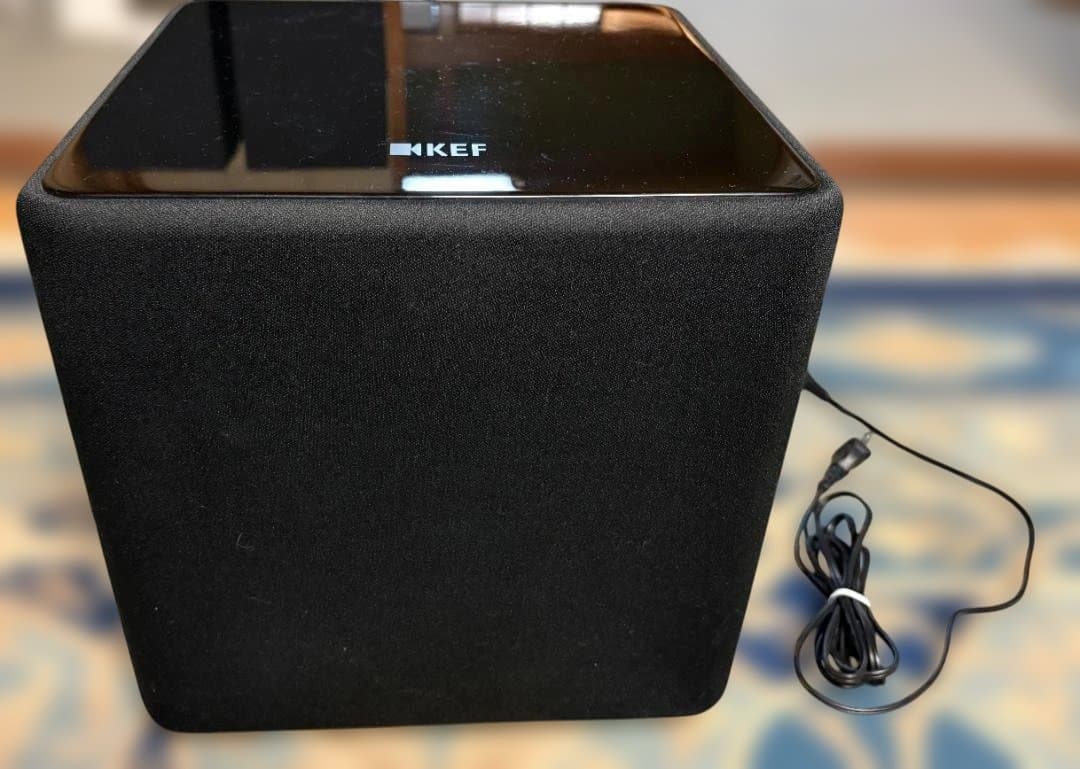 ★☆　KEF サブウーハー　Cube 8b 超美品　完動品　☆★