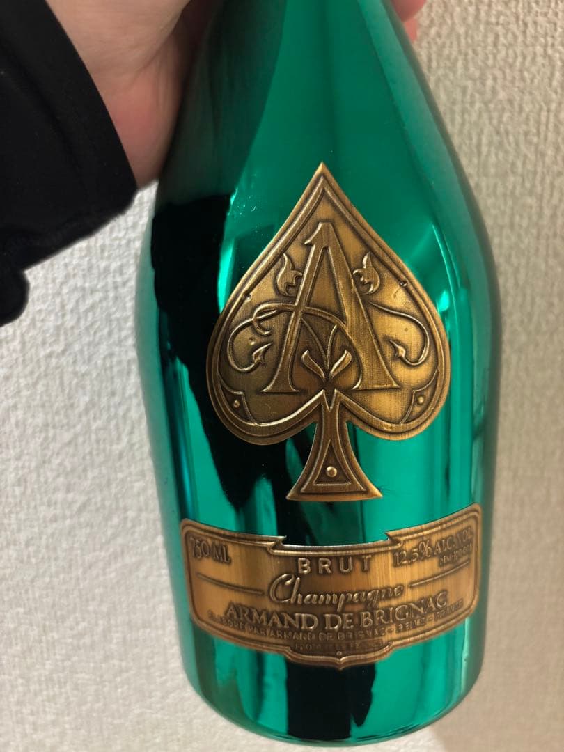 アルマンド　グリーン　マスターズ　新品未開封Armand de Brignac