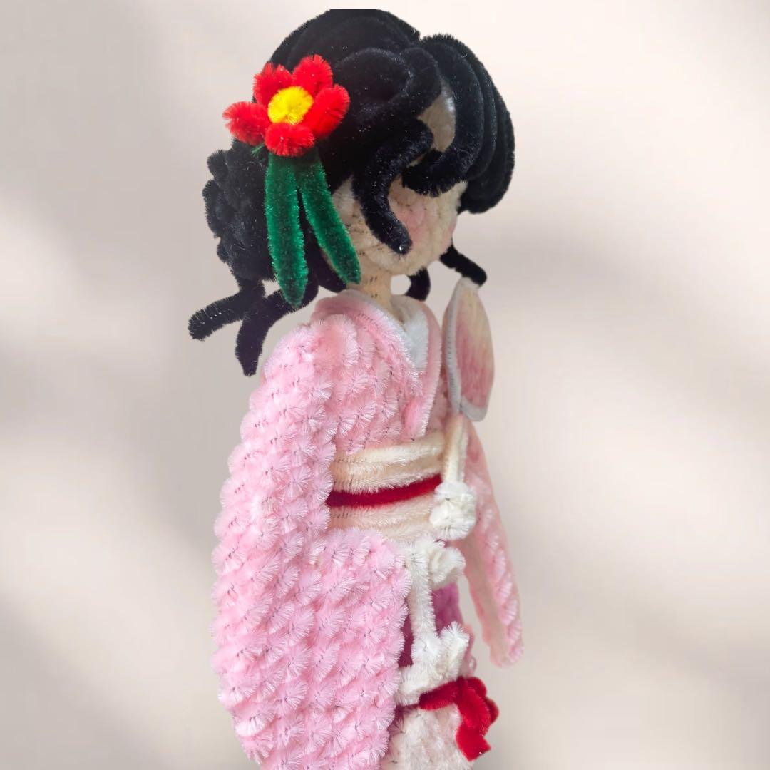 モールアート 着物人形