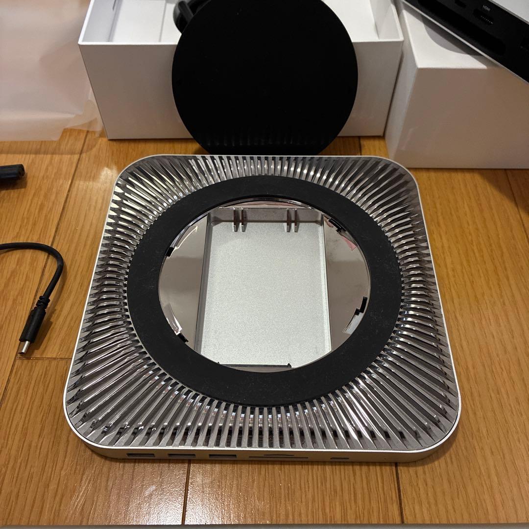 Apple Mac mini シルバー 本体とキーボード ドック ケーブルセット