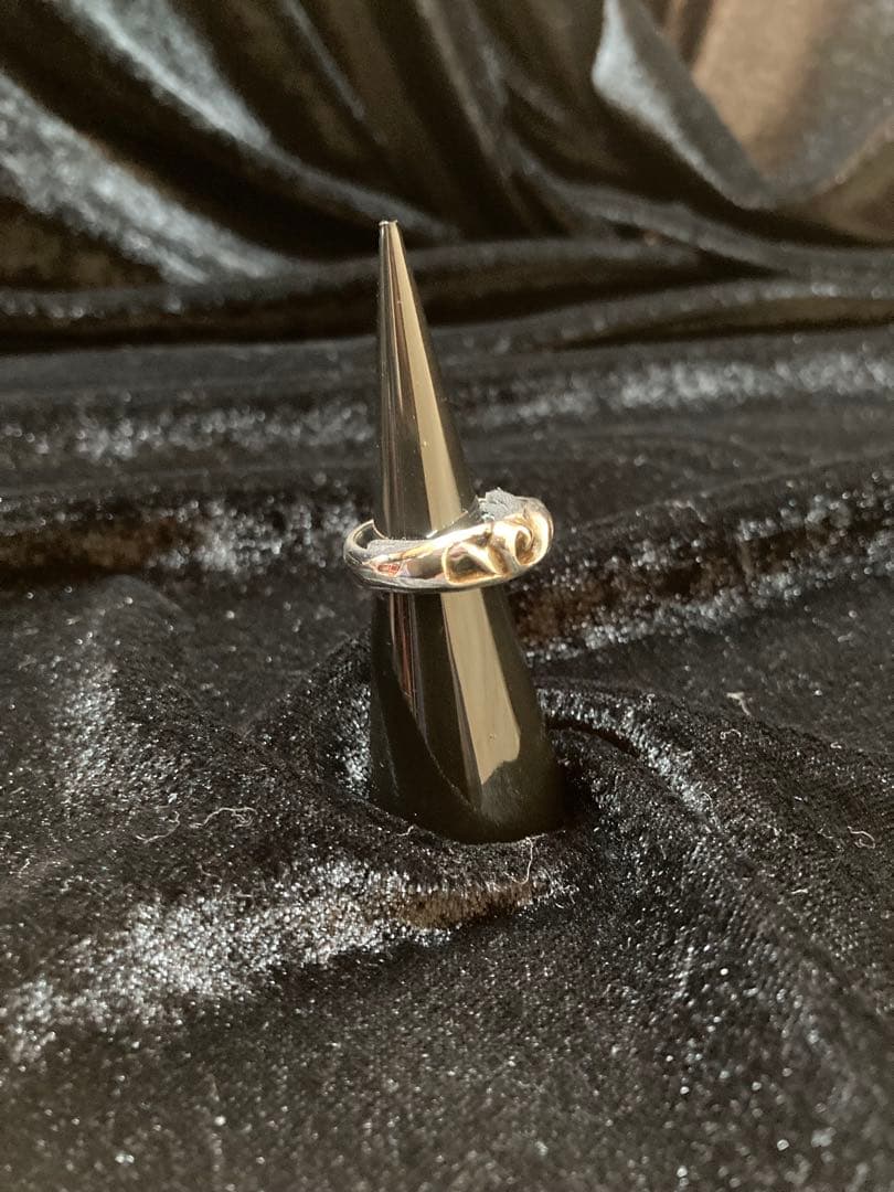 Simple唐草RING #22.5号 Silver925