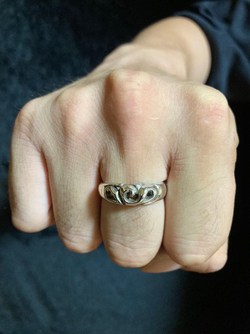 Simple唐草RING #22.5号 Silver925