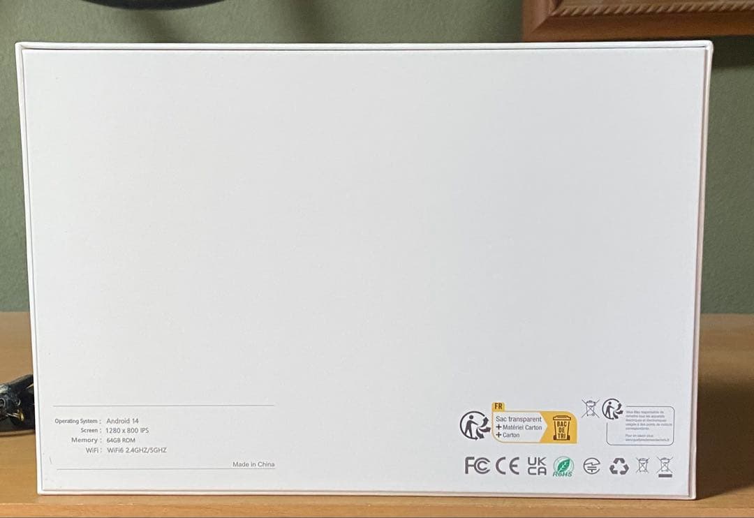 Android 15 タブレット 9インチ wi-fiモデル 8コアCPU