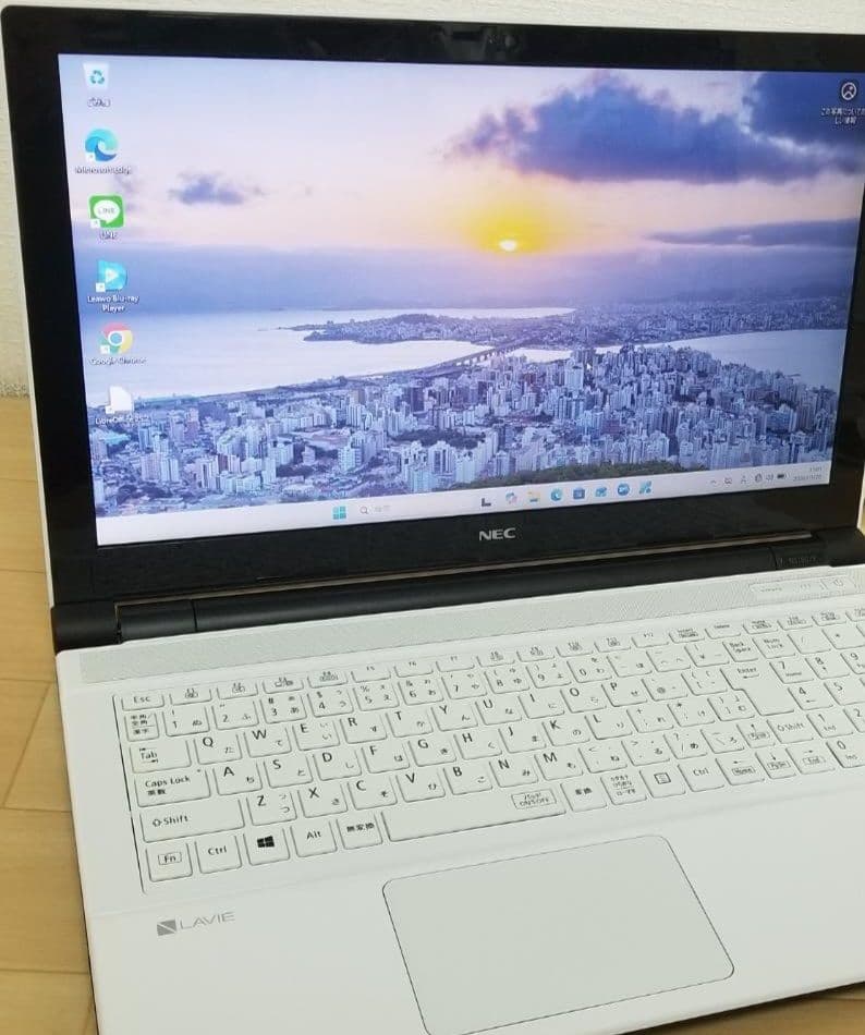 大容量 Win11 即使用可 DVD再生可 ノートPC NEC
