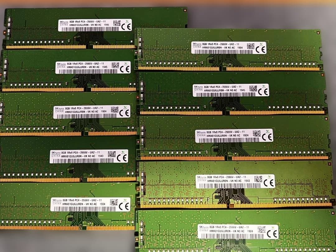 星*海様 デスクトップ用メモリDDR3、DDR4合計136GB分セット
