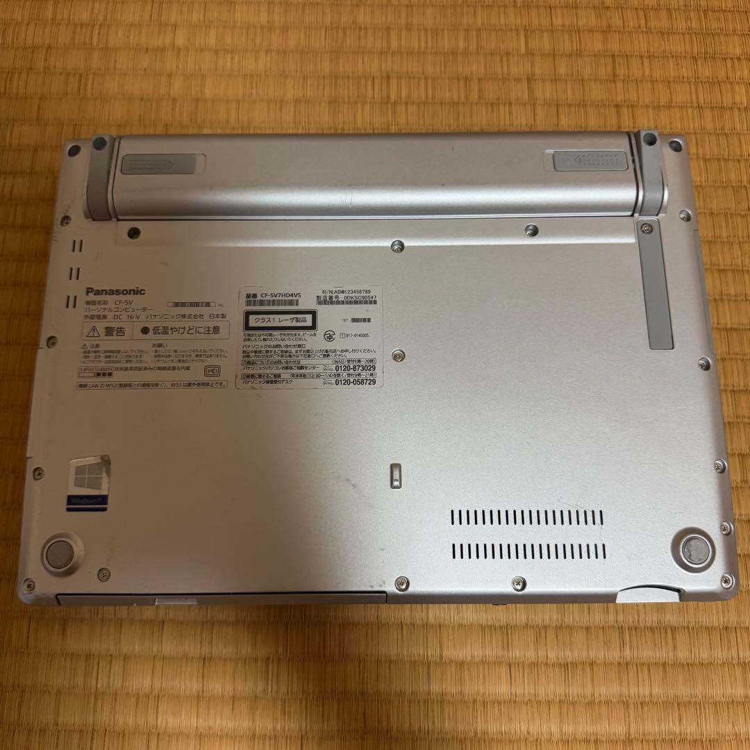Windowsノート本体 Panasonic Let's note CF-SV7HD4VS