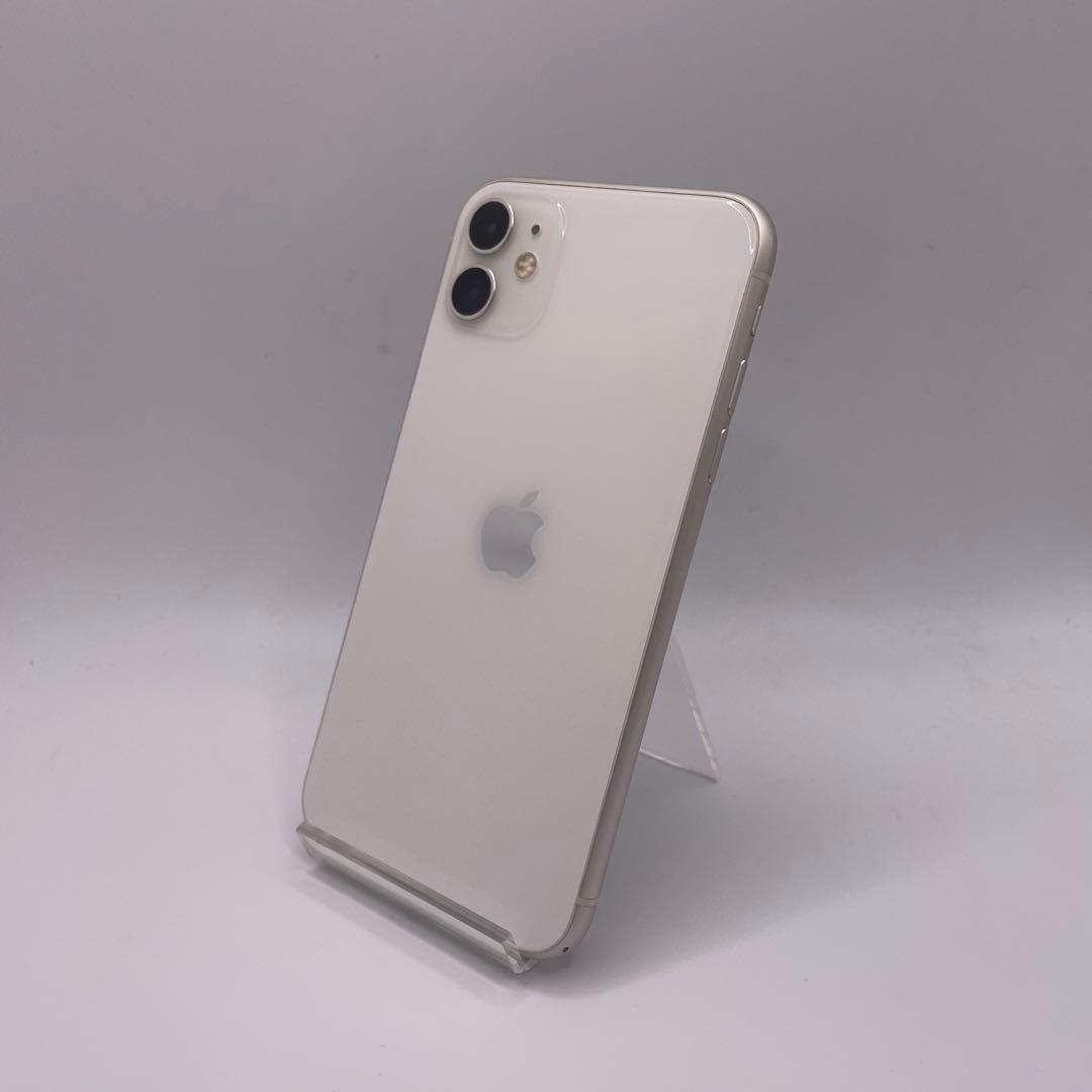 iPhone 11 64GB バッテリー最大容量100%　ケース付き