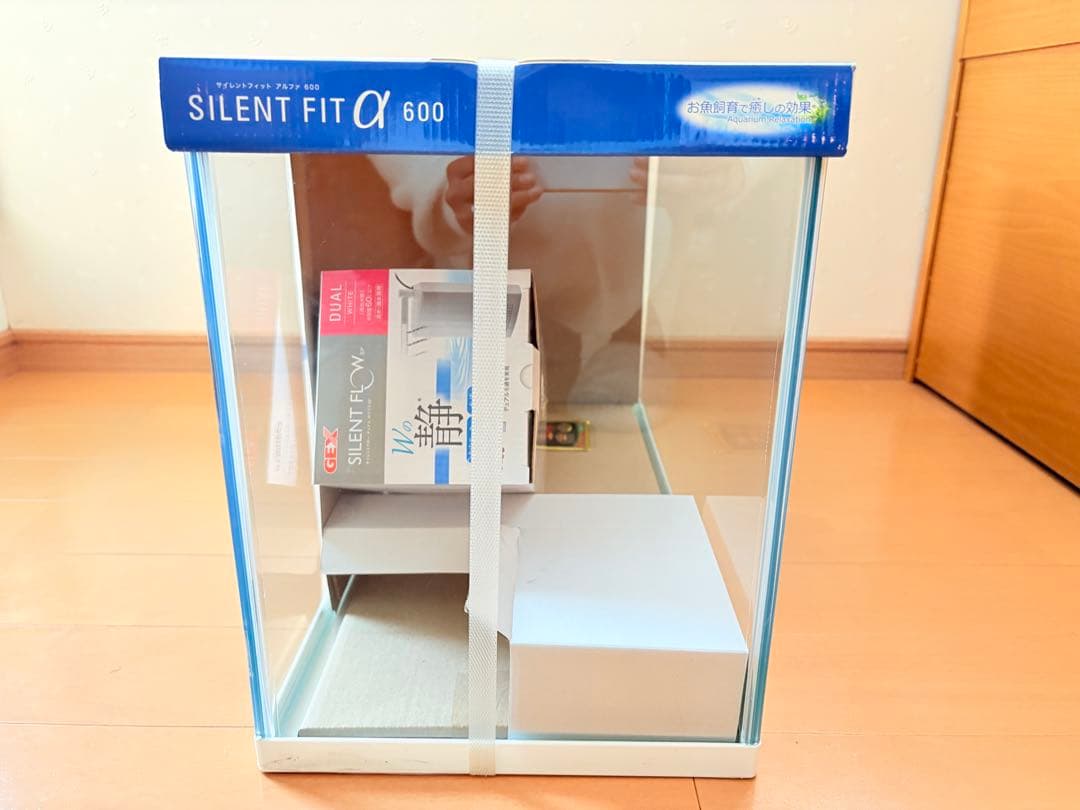 GEX SILENT FIT α 600 ガラス水槽 GEX 水槽　新品