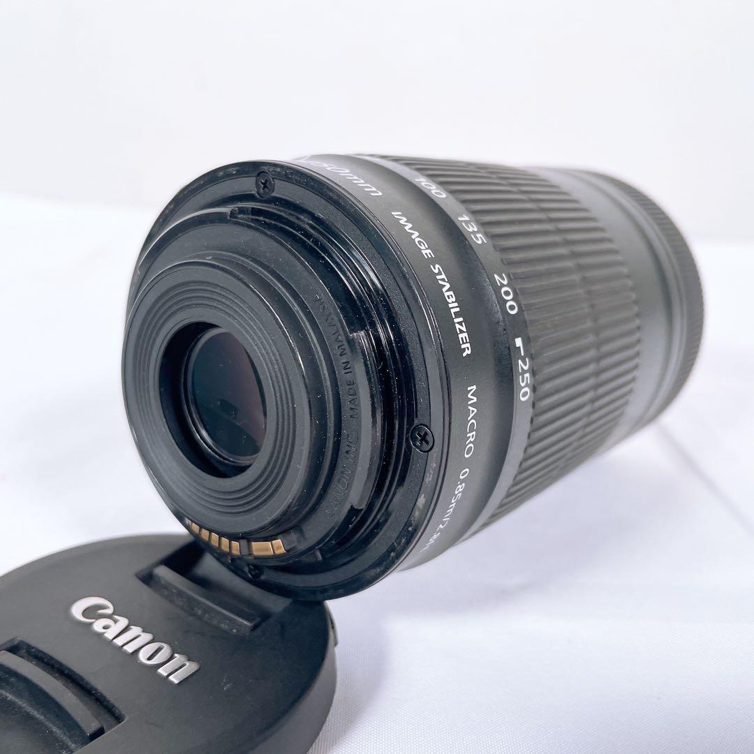 ②【美品】 Canon EF-S 55-250mm IS STM 望遠レンズ