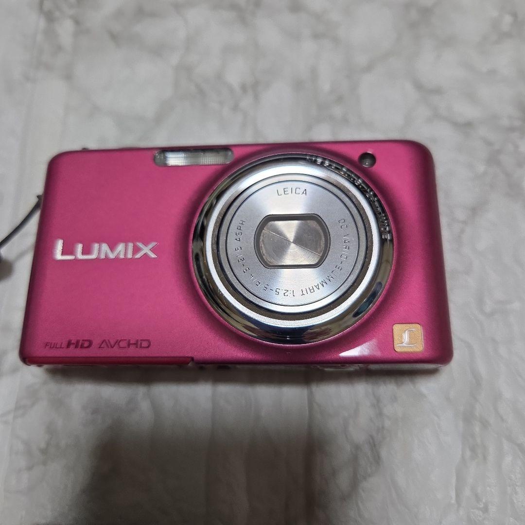 LUMIX コンパクトデジタルカメラ ピンク DMC-FX77