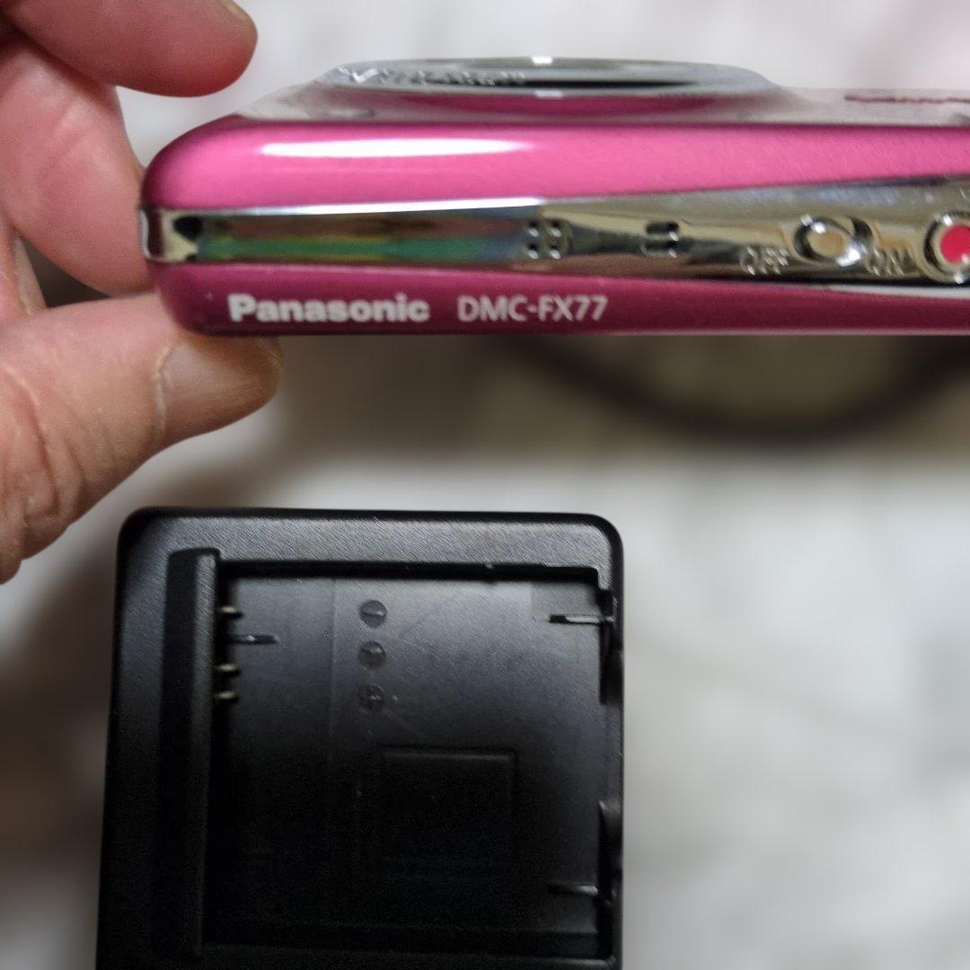 LUMIX コンパクトデジタルカメラ ピンク DMC-FX77