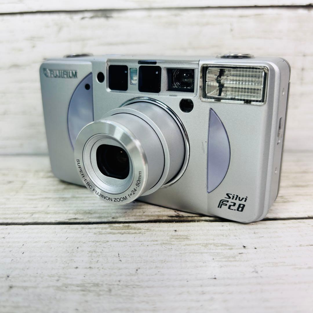 【動作良好】富士フイルム フィルムカメラ Silvi F2.8