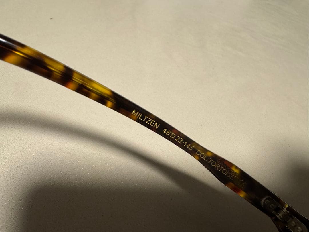 MOSCOT MILTZEN 度なしメガネ