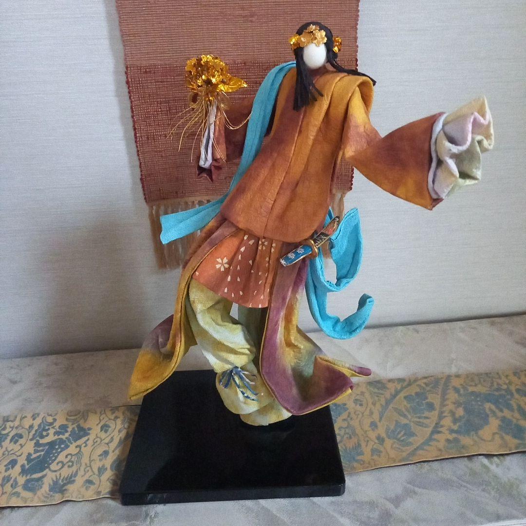 和紙人形　友禅和紙　　ケース入り