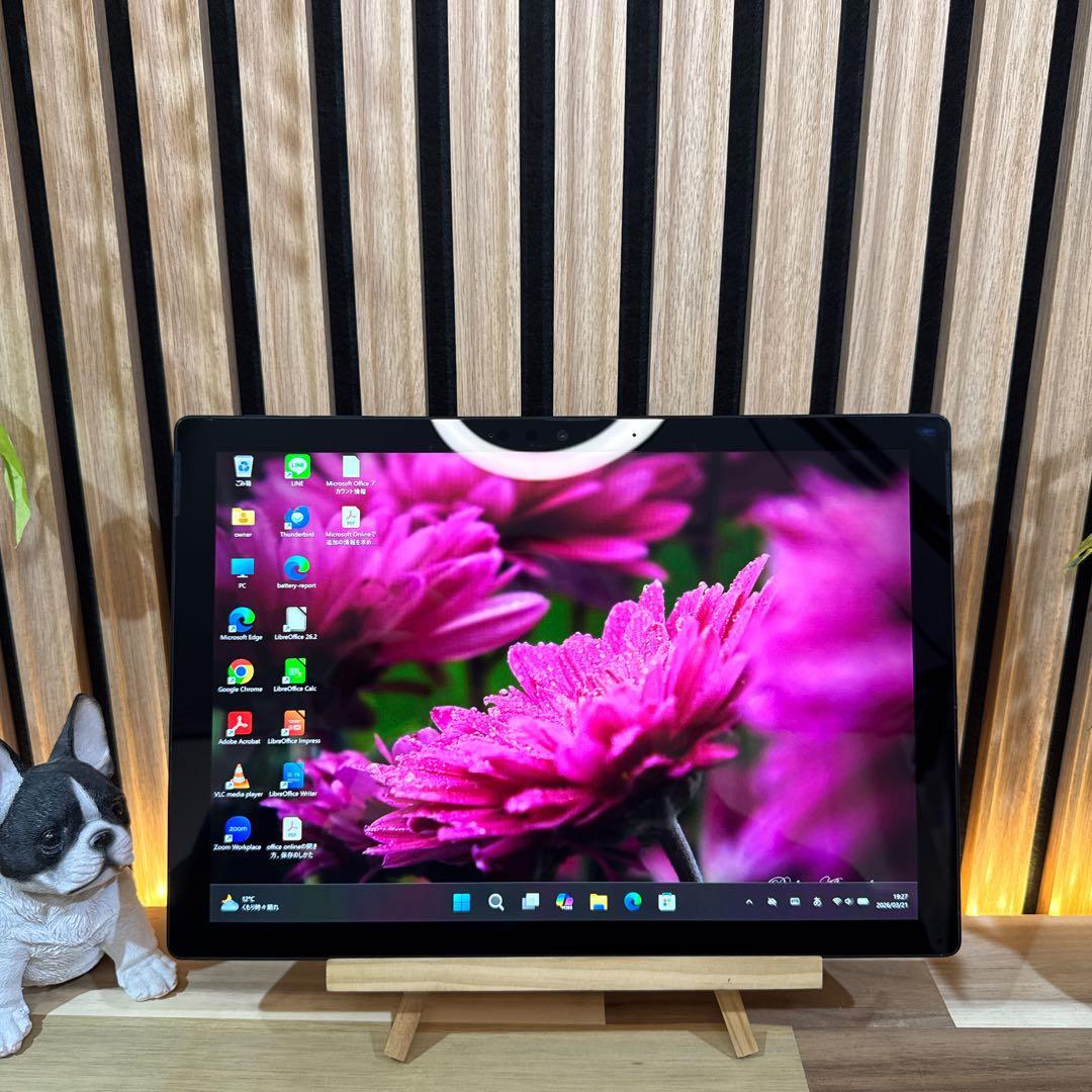 希少ブラック 上位モデル‼️Surface Pro7＋☘第11世代☘ノートパソコン