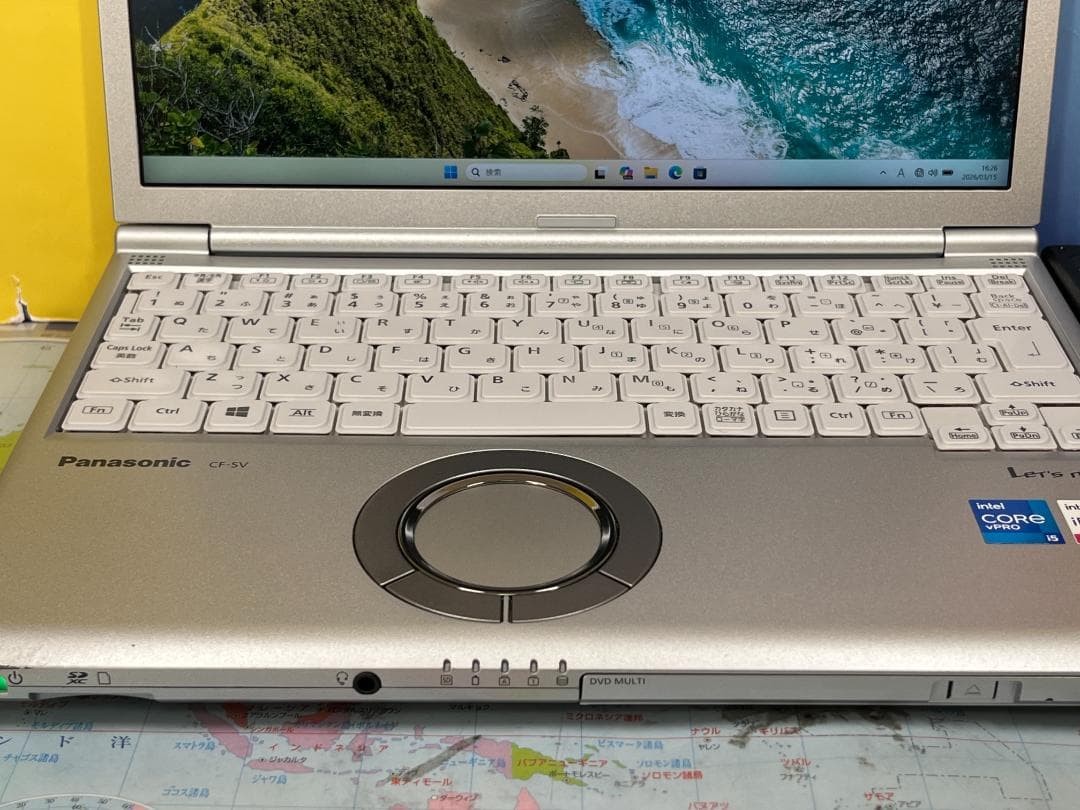 美品 16GB・DVDマルチ レッツノート CF-SV1 12.1型 超軽量