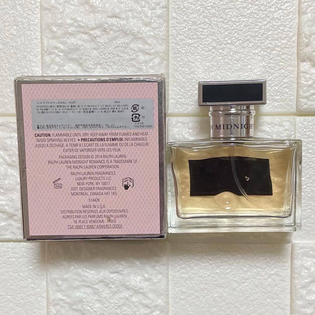 ほぼ未使用 箱付き ラルフローレン ミッドナイトロマンス EDP 50ml