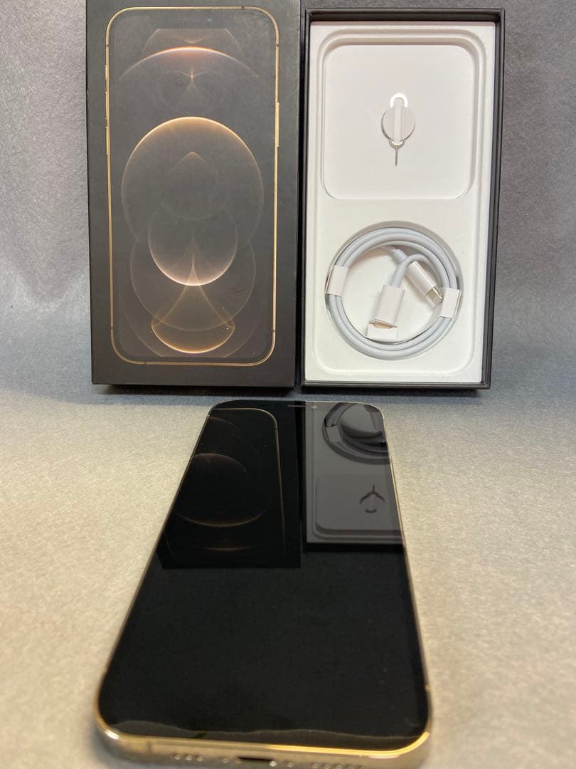 超美品　国内版　SIMフリー　iPhone12 Pro 128GB ゴールド色