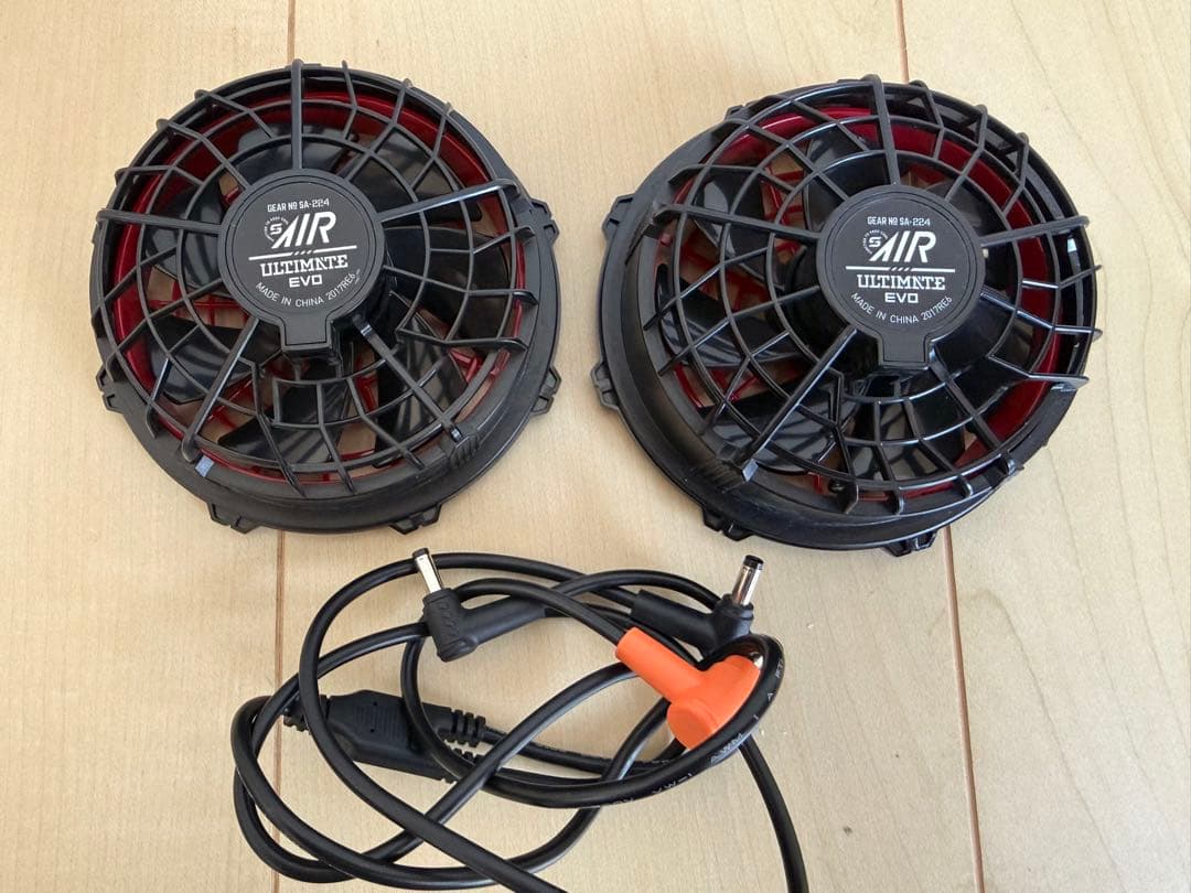 シンメイ　AIR ULTIMATE EVO 冷却ファン 2個セット