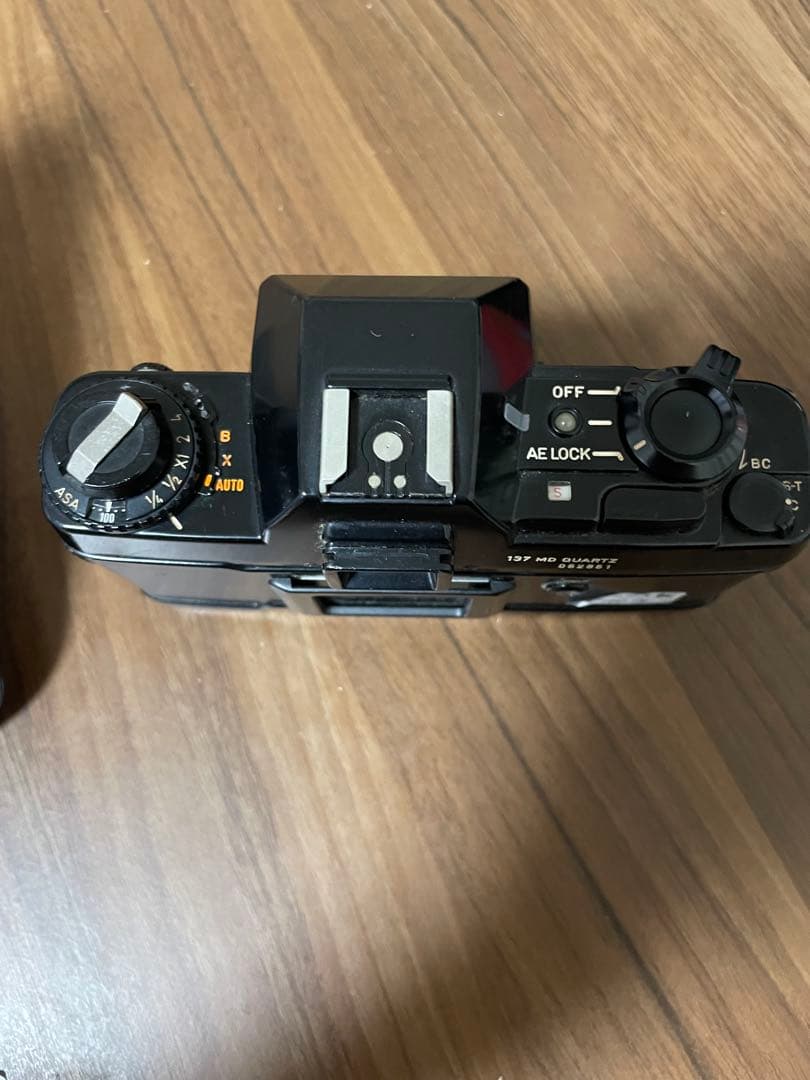 CONTAX 一眼レフカメラ ブラック 動作未確認