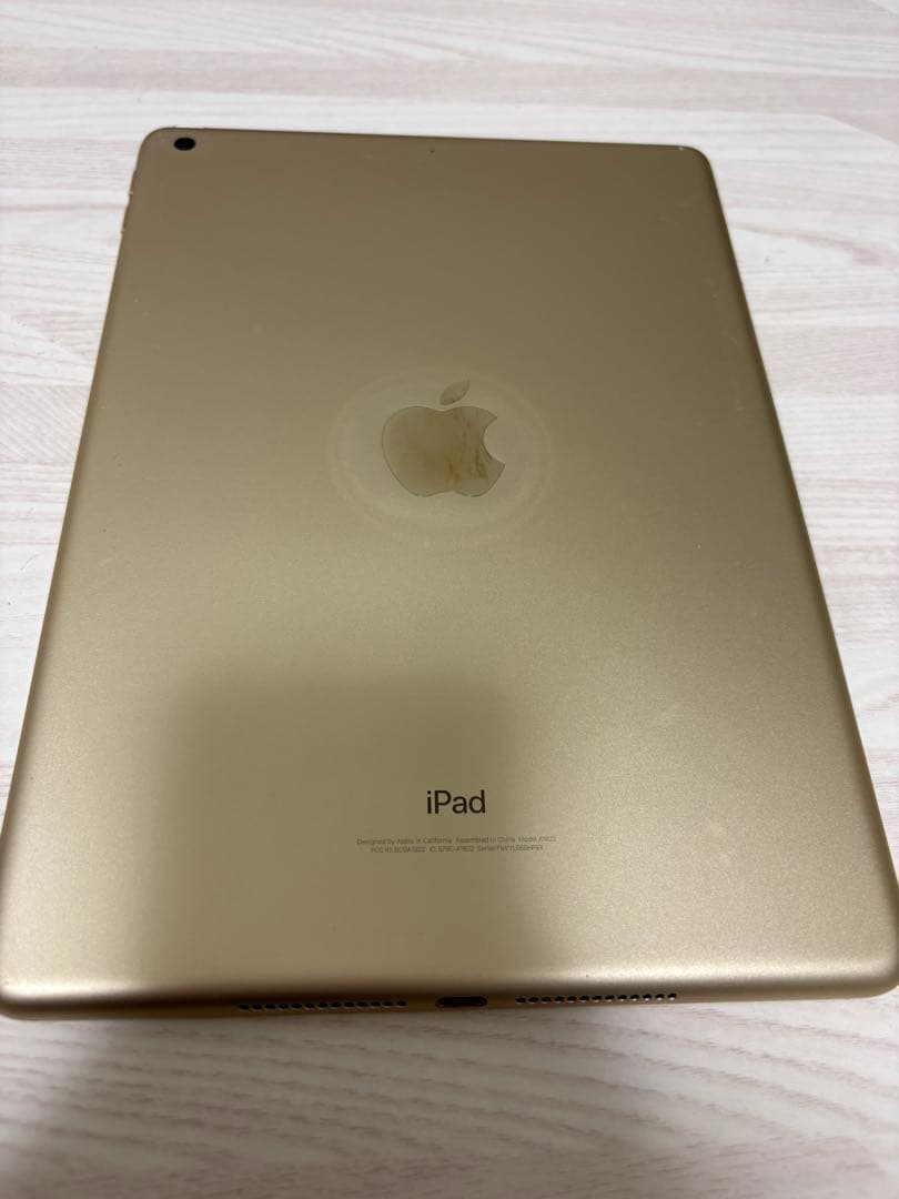 Apple iPad 第5世代 ゴールド 本体+充電器付き