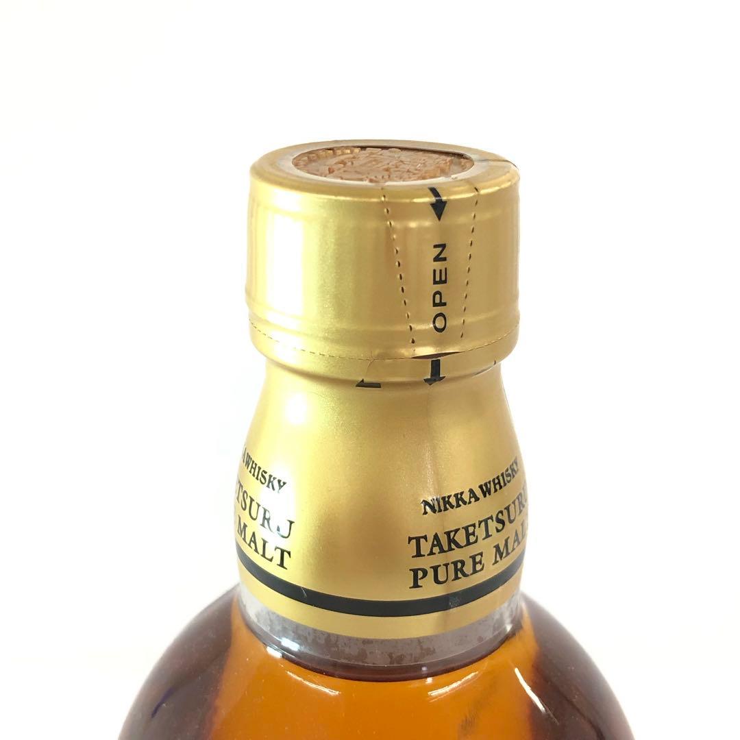 未開栓 NIKKA ニッカ 竹鶴 ピュアモルト 黒ラベル 500ml 43%