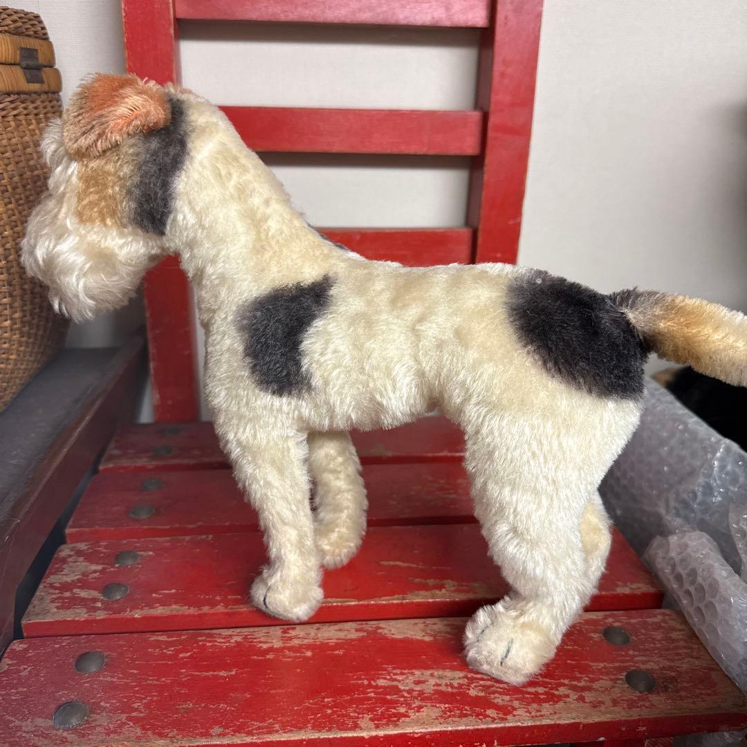 犬のぬいぐるみ　ビンテージ　アンティーク