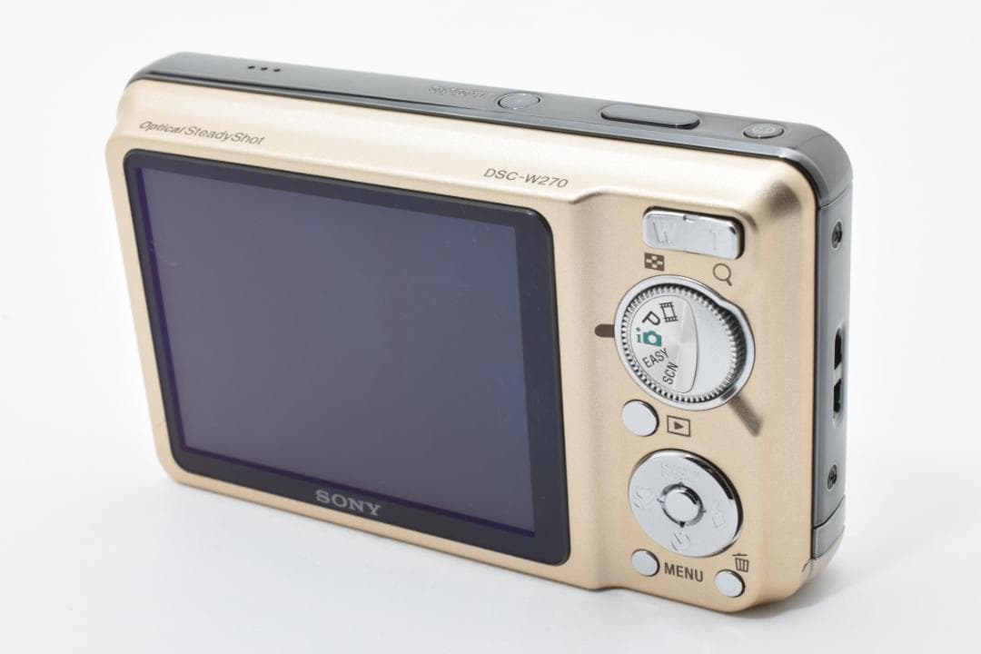 【極美品】SONY Cyber-shot DSC-W270　ゴールド　新品級！