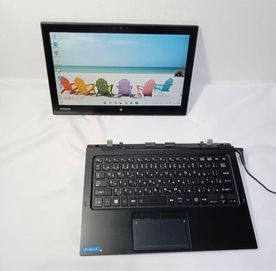 タブレット ノートパソコン 東芝 ２in１ 人気 webカメラ タッチパネル