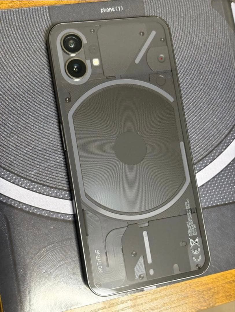 【実品】Nothing Phone (1) メモリ8 256GBブラック
