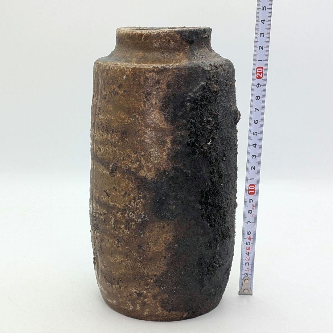 山内勉 備前焼 窯変花入 花生 花瓶 花器 フラワーベース 華道具 茶道具 置物