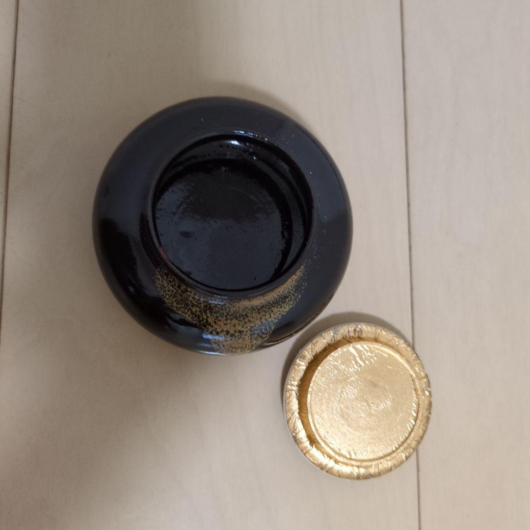 大海茶入(仕覆付）　長緒　茶入　茶道具