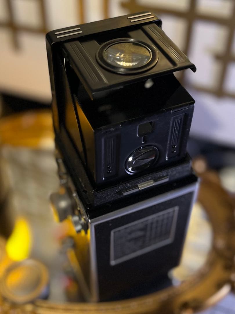 美品 RolleiFlex f3.5 75mm 美しいキャップ付き