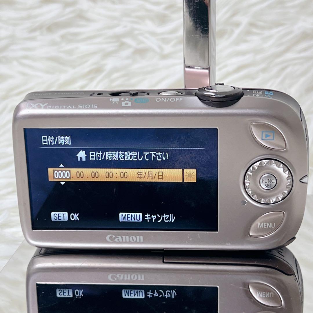 Canon IXY DIGITAL 510 IS ピンク コンデジ 動作確認済み