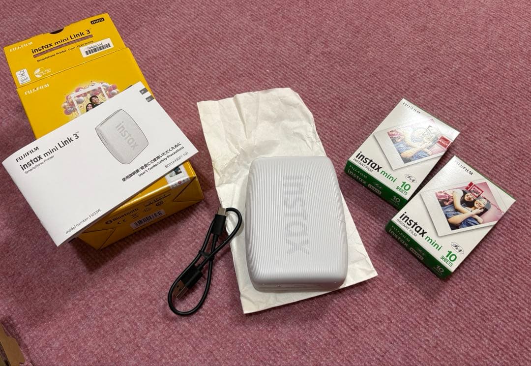 富士フイルム チェキプリンター instax mini Link3