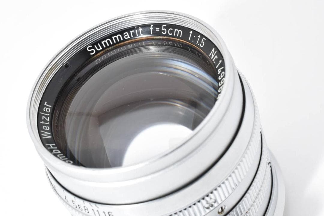 【美品】Leica Summarit 5㎝ 50㎜F1.5 前期 M #144