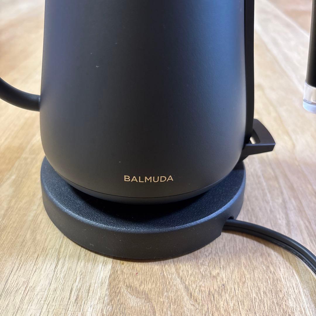 来夢ね　BALMUDA 電気ケトル K07A-BK 0.6L