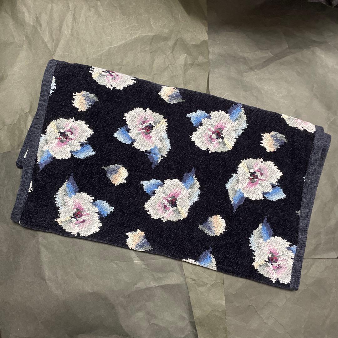 【B品】新品◆フェイラー FEILER◆ハンドタオル◆ローランサン◆ネイビー