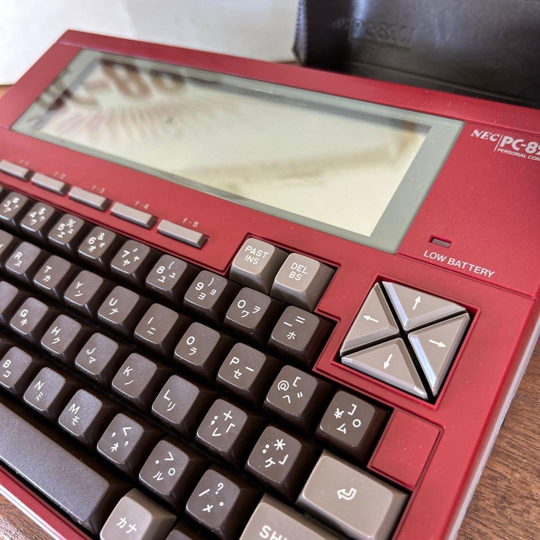 【貴重✨️】NEC PC-8201｜1983年製｜日本初期モバイル機の名機