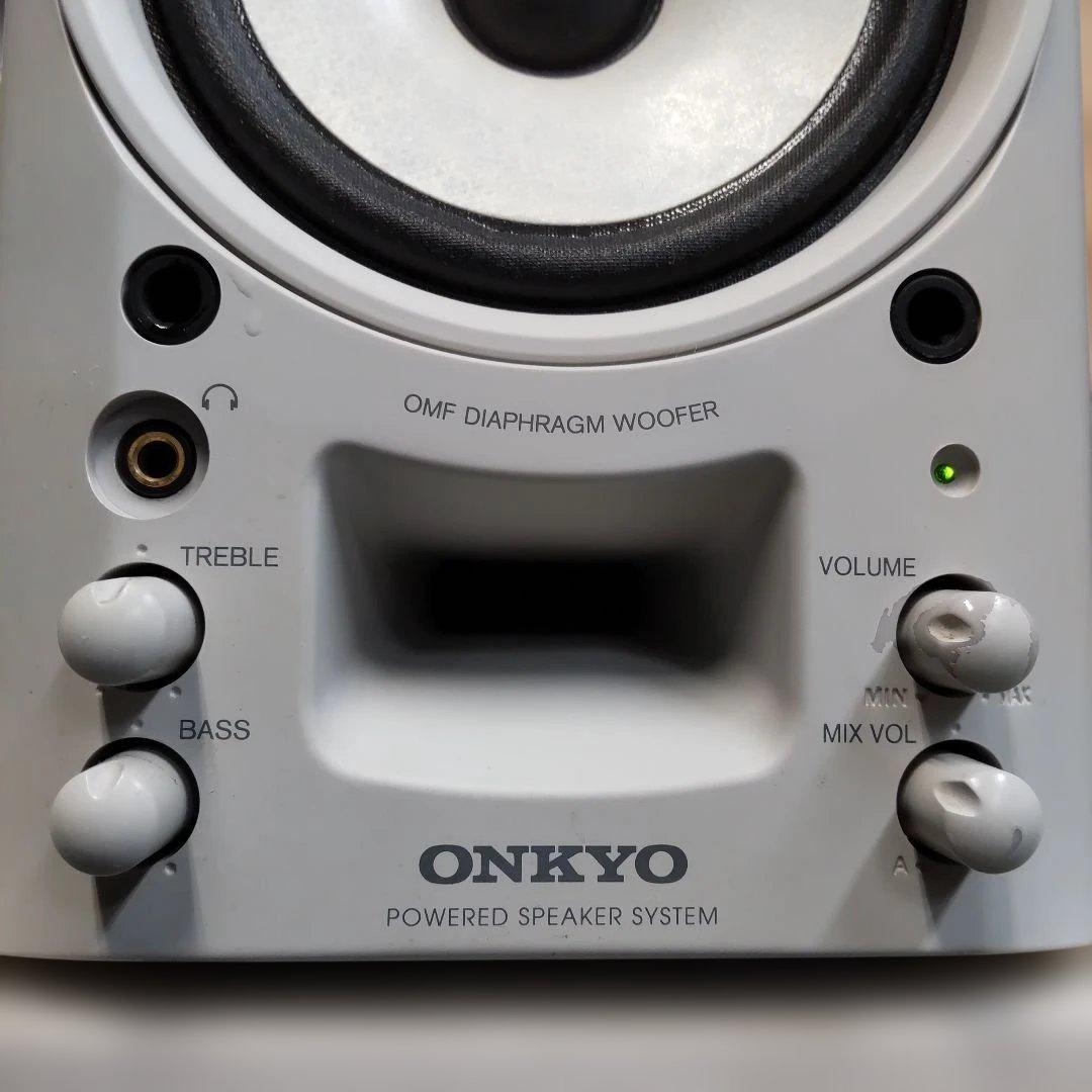ONKYO GX-70HD2 ホワイト パワードスピーカー