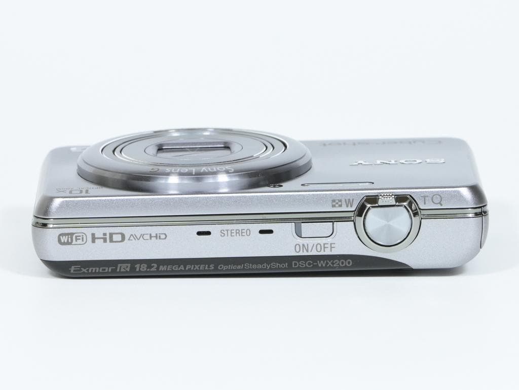 【美品】 ソニー　SONY CyberShot DSC-WX200 シルバー