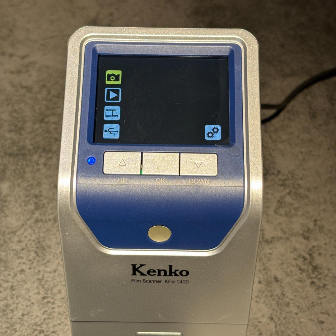 【ほぼ未使用】Kenko ケンコー フィルムスキャナー KFS-1400 通電済