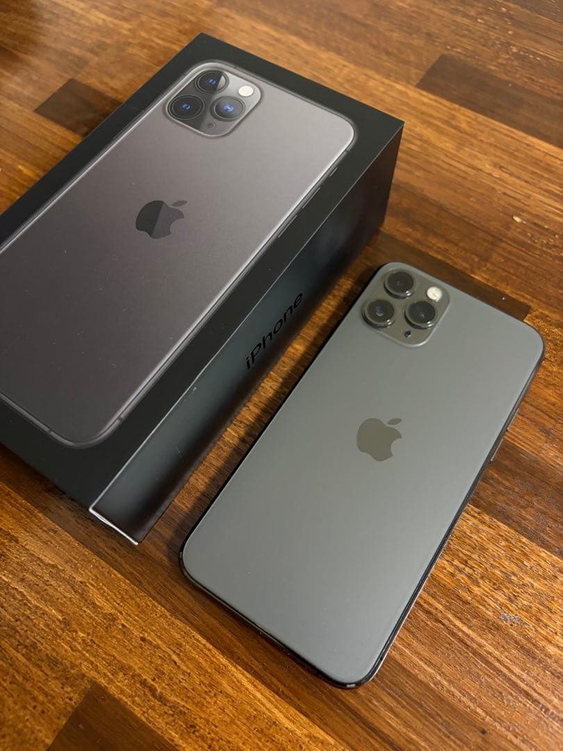 iPhone11pro スペースグレー 256GB 箱付き