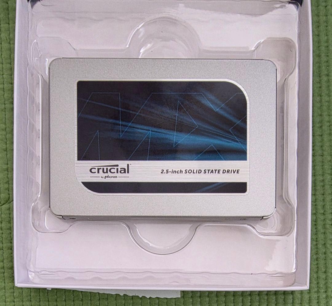 Crucial SSD MX500 1TB 2.5インチ