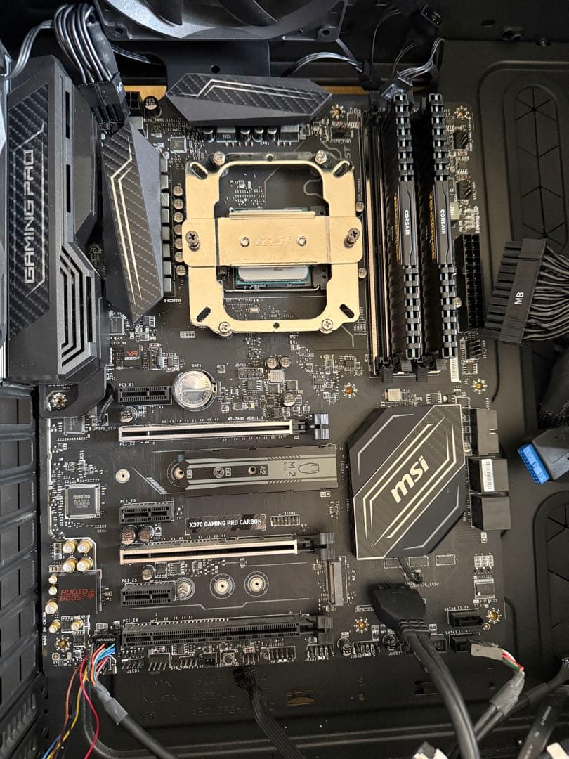 く*る様 CPU Ryzen 7 1700 CPUクーラー マザボX370 メモ