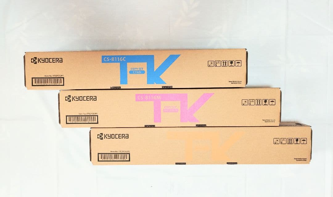 新品未使用　京セラ 純正 CS-8116YMC カラー3色セット