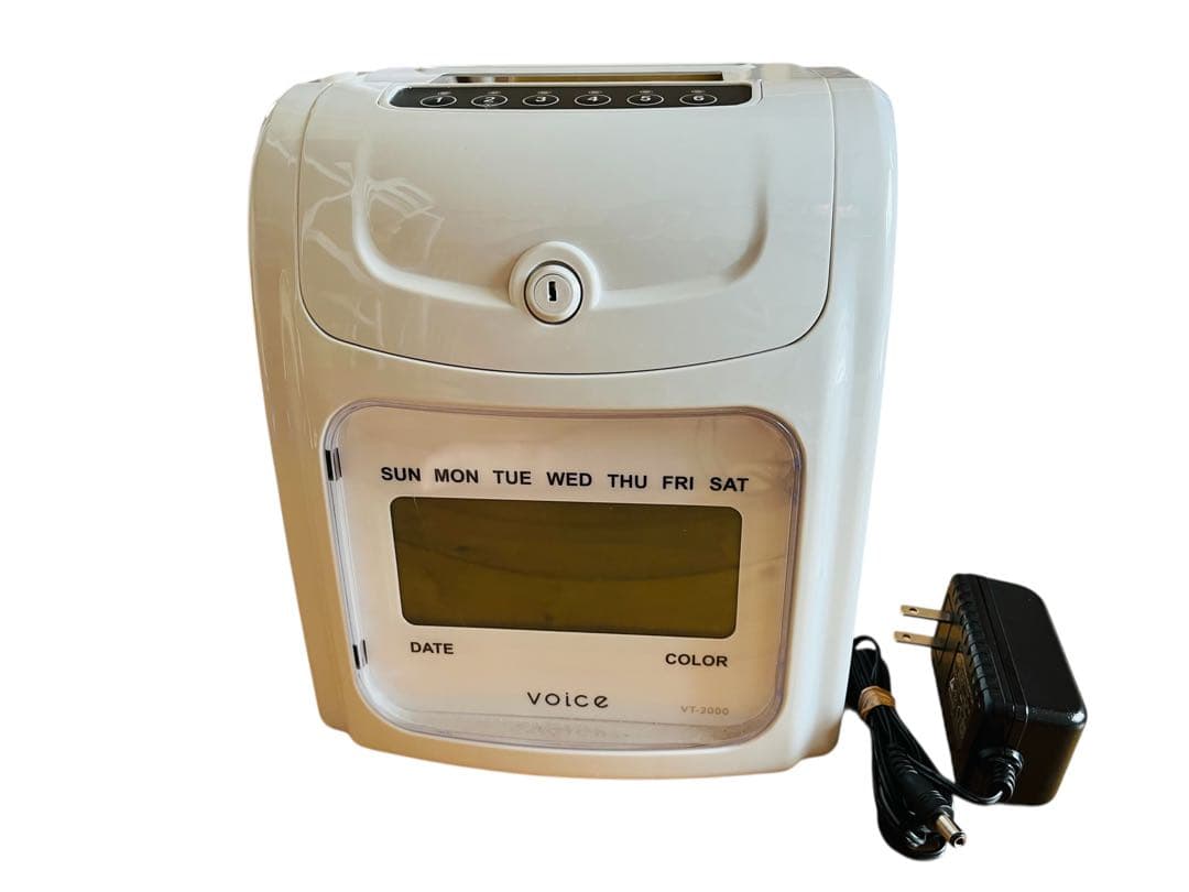VOICE タイムレコーダーVT-2000本体