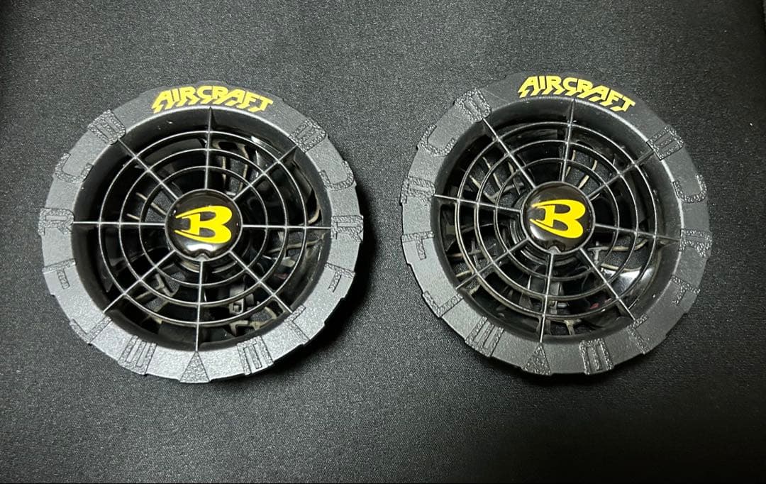 バートル　AIRCRAFT AC08-1 ファンユニット 2個セット＋空調服2枚