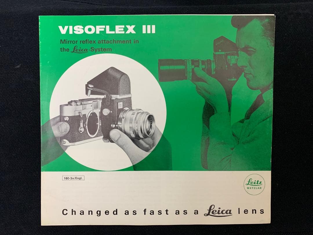 ライカ Leitz VISOFLEX III 大変珍しい 1971年 カタログ